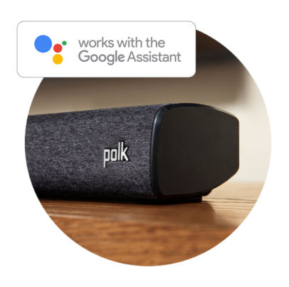 Works with Google Assistant