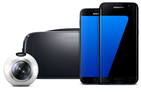 Samsung Gear 360 Degree Cam Spherical VR Camera SM-C200 for Galaxy 