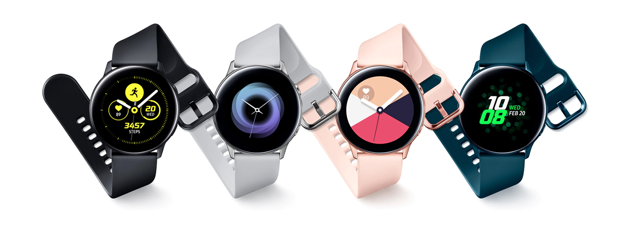 samsung watch active colors