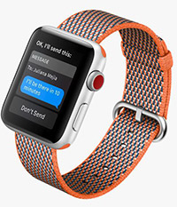 apple watch series 3 38mm silver aluminum fog sport band