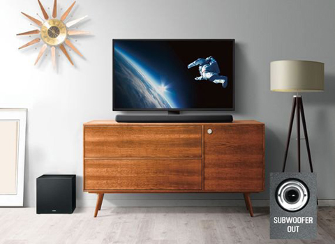 yamaha yas 107 compatible subwoofer