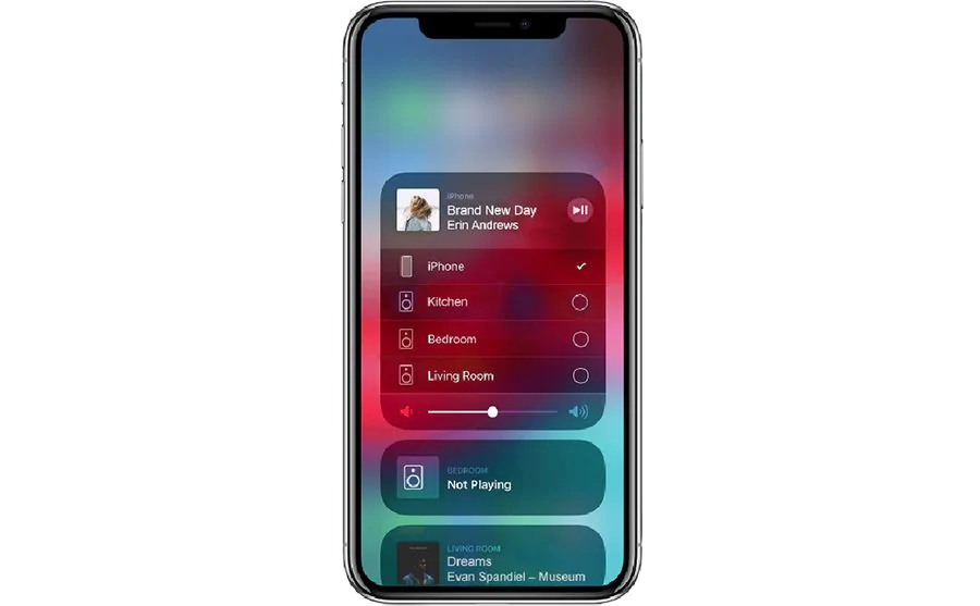 Controlling AirPlay 2 from your iPhone