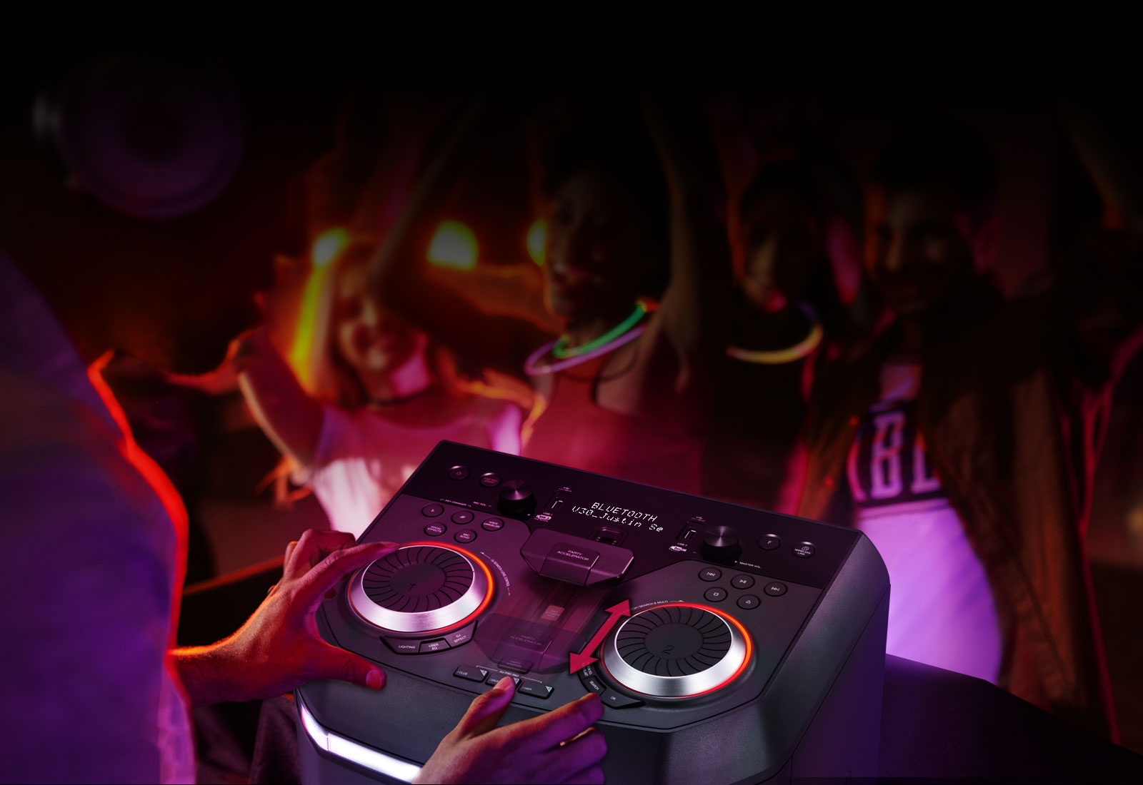 LG OK99 1800W Home Entertainment System w/ Karaoke & DJ Effects