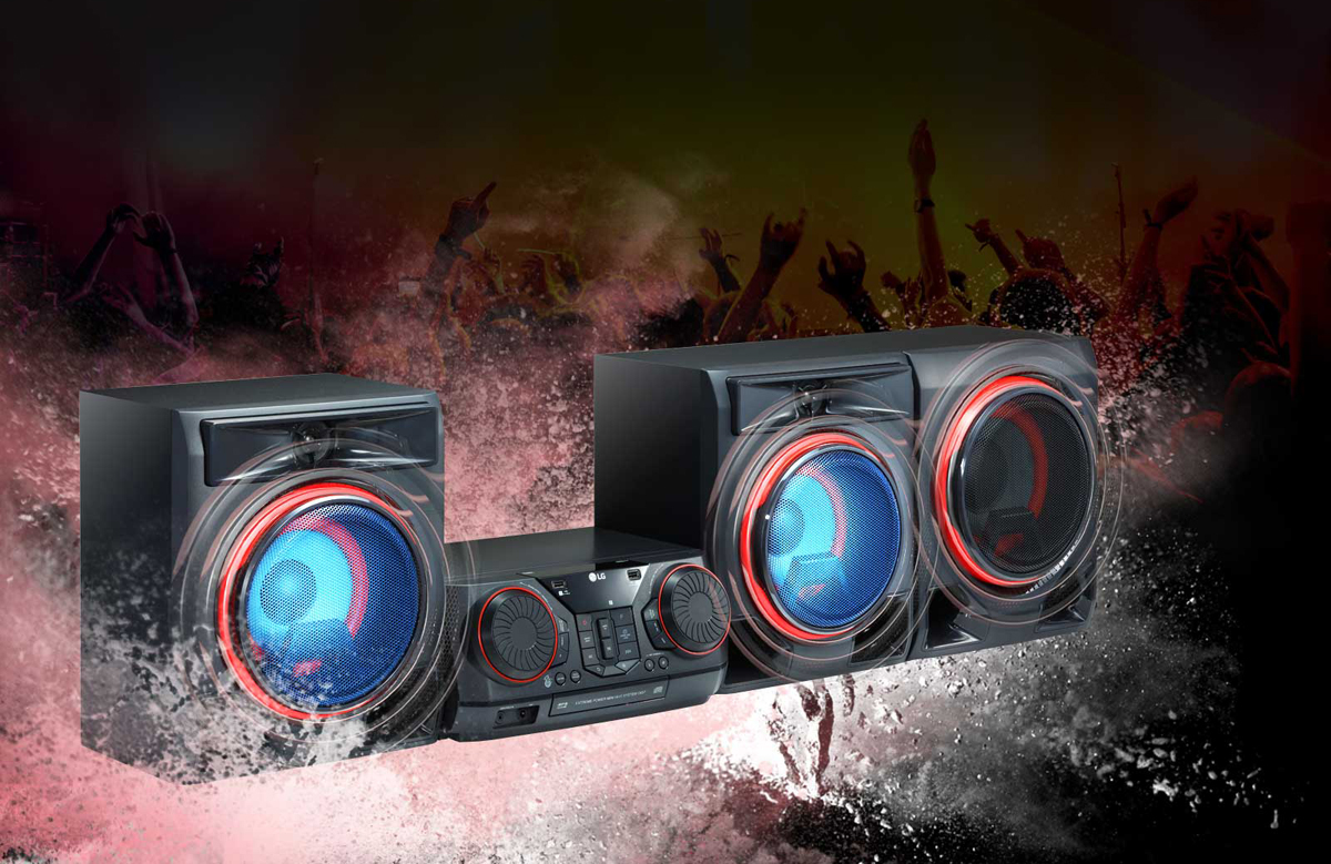 lg ck57 1100w bluetooth music system