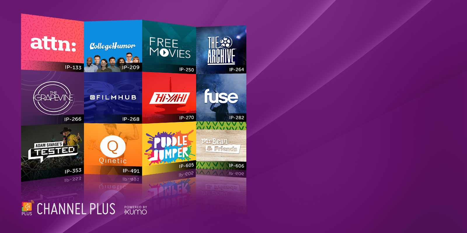 Channel Plus app icons