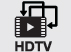 HDTV content decryption icon