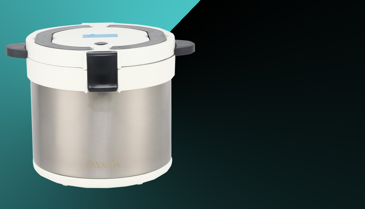 Tayama TXM70XL EnergySaving Thermal Cooker 7Qt, Black