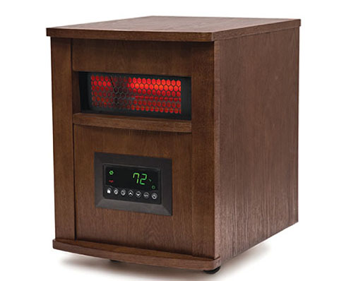 Refurbished: LifeSmart R-W6-WIQ 6 Element Infrared Wood Large Room ...