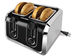 Black & Decker TR1400SB Black/Stainless Steel 4-Slice Toaster - Newegg.com