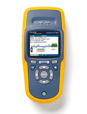 Fluke Networks LinkRunner AT 2000/CableIQ Gigabit Service Kit LRAT2-CIQ