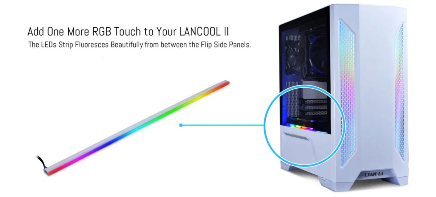 Lian Li Side diffused LEDs Strip for LANCOOL II 