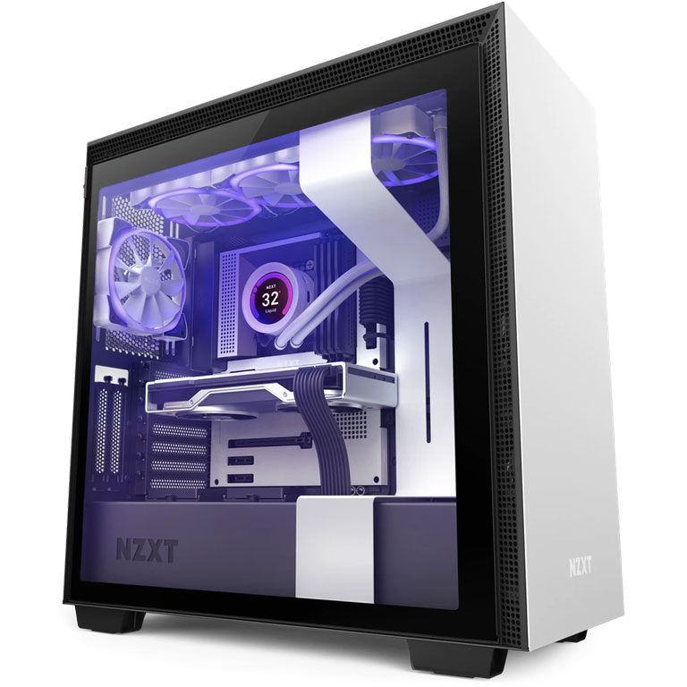 NZXT Kraken Z73 360mm Liquid Cooler with LCD Display LGA 1700 ...