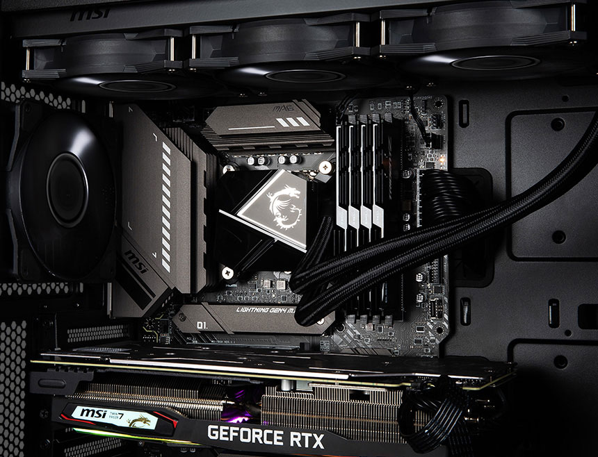 Liquid Cooling MSI MAG CORELIQUID C240 - Versus Gamers