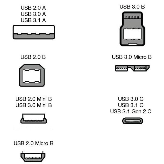 Nippon Labs 50USB3-CM-BM-3 USB 3.0 (USB 3.1 Gen 1) USB-C Male to USB-B ...