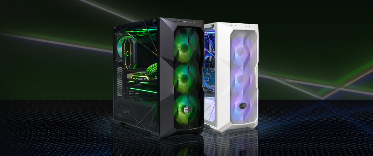 consumer Descent wife Cooler Master MasterBox TD500 White Mid-Tower Computer Case - Newegg.com