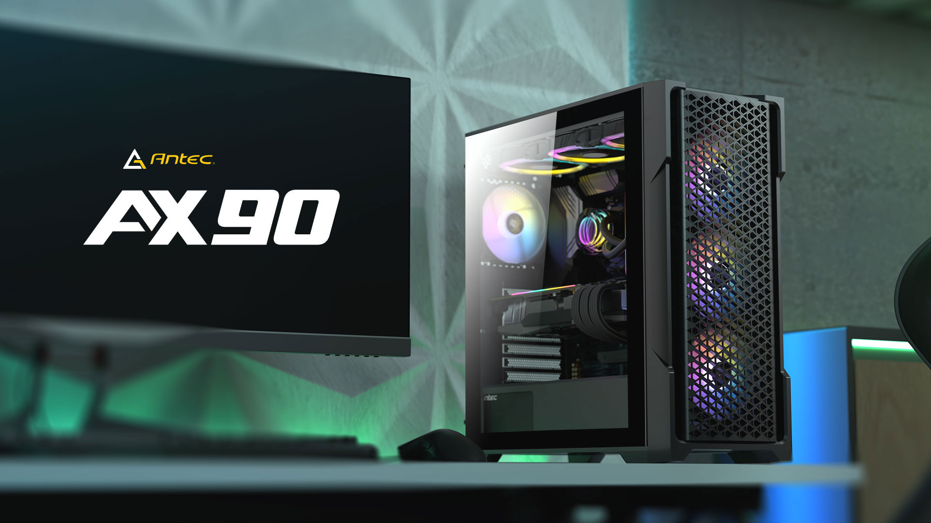 AX90 Mid-Tower Gaming Case