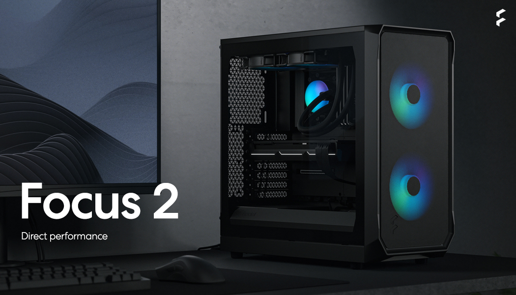 NeweggBusiness - Fractal Design Focus 2 RGB Black ATX mATX Mini ITX ...