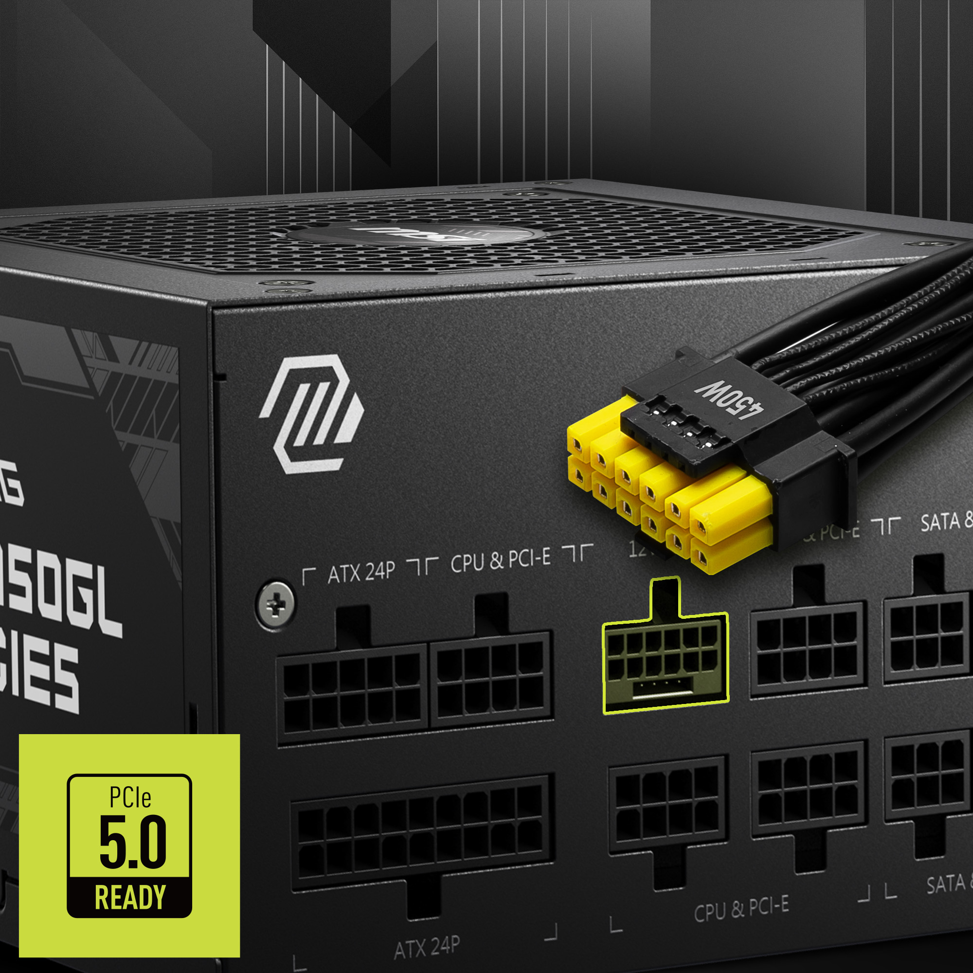 MSI MAG A750GL PCIE5 power supply