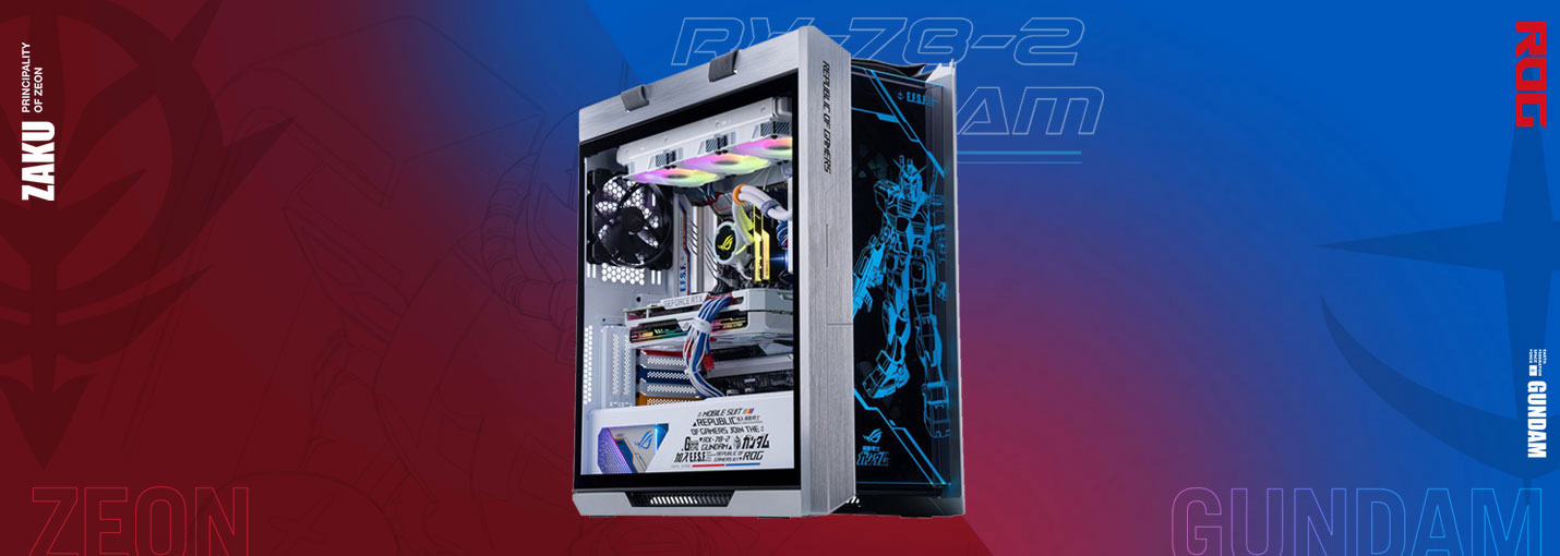 abs rog gundam limited edition gaming pc