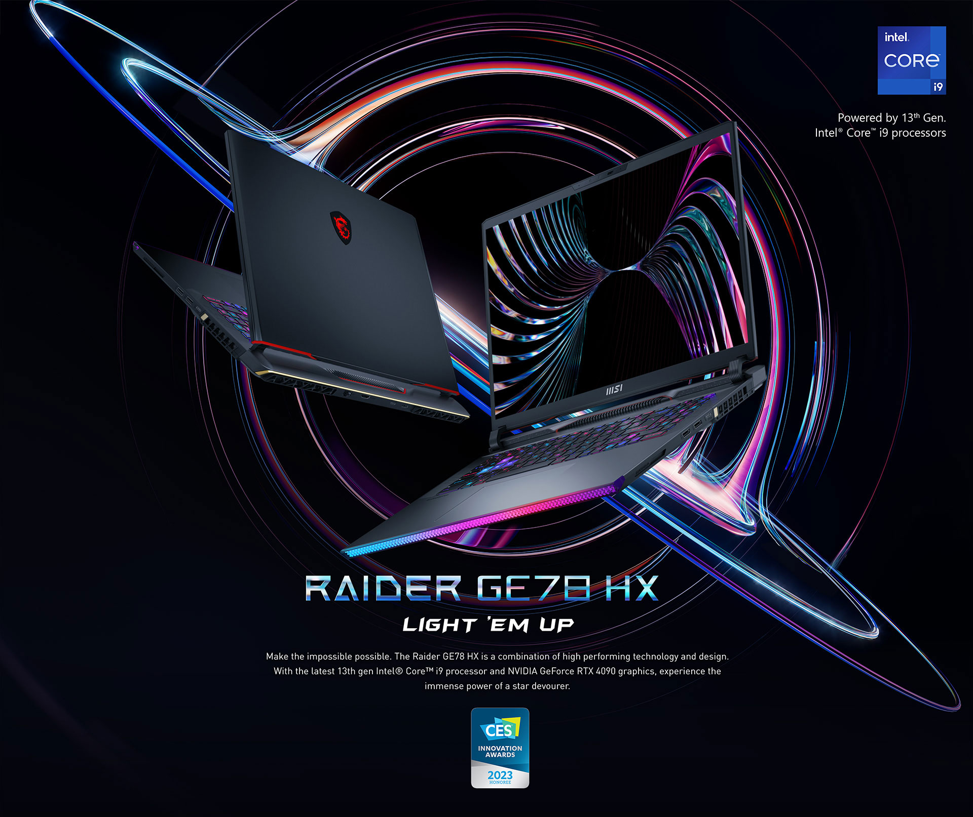 Raider GE78 HX Gaming Laptop