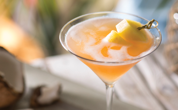 Pineapple-Coconut Martini