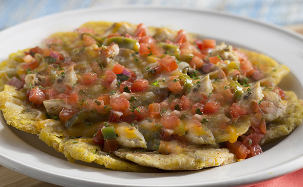 Chicken Tostones