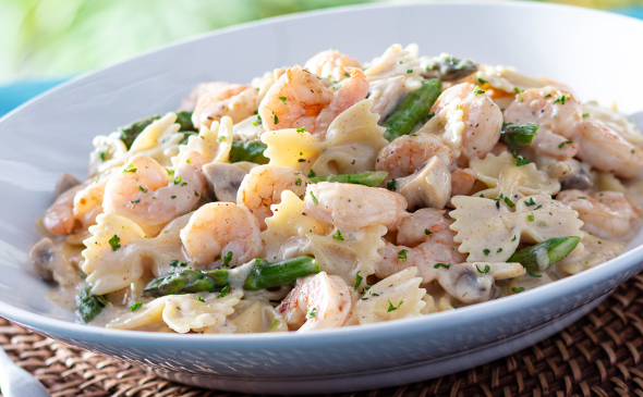 Jerk Shrimp Pasta