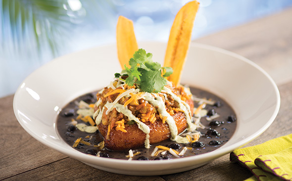 Jamaican Stuffed Plantain Bowl