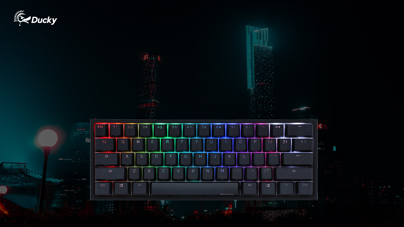 Ducky One 2 Mini Rgb Led 60 Double Shot Pbt Gaming Mechanical Keyboard Cherry Mx Brown Bezel Design Detachable Usb Type C Lightweight And Extremely Portable Newegg Com