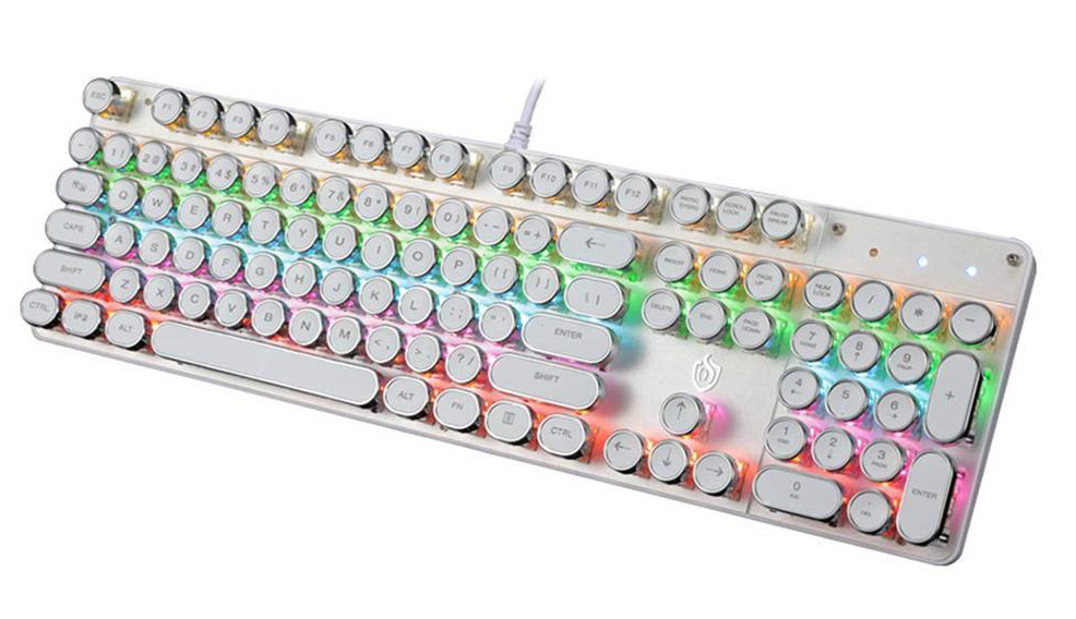 retro led keyboard