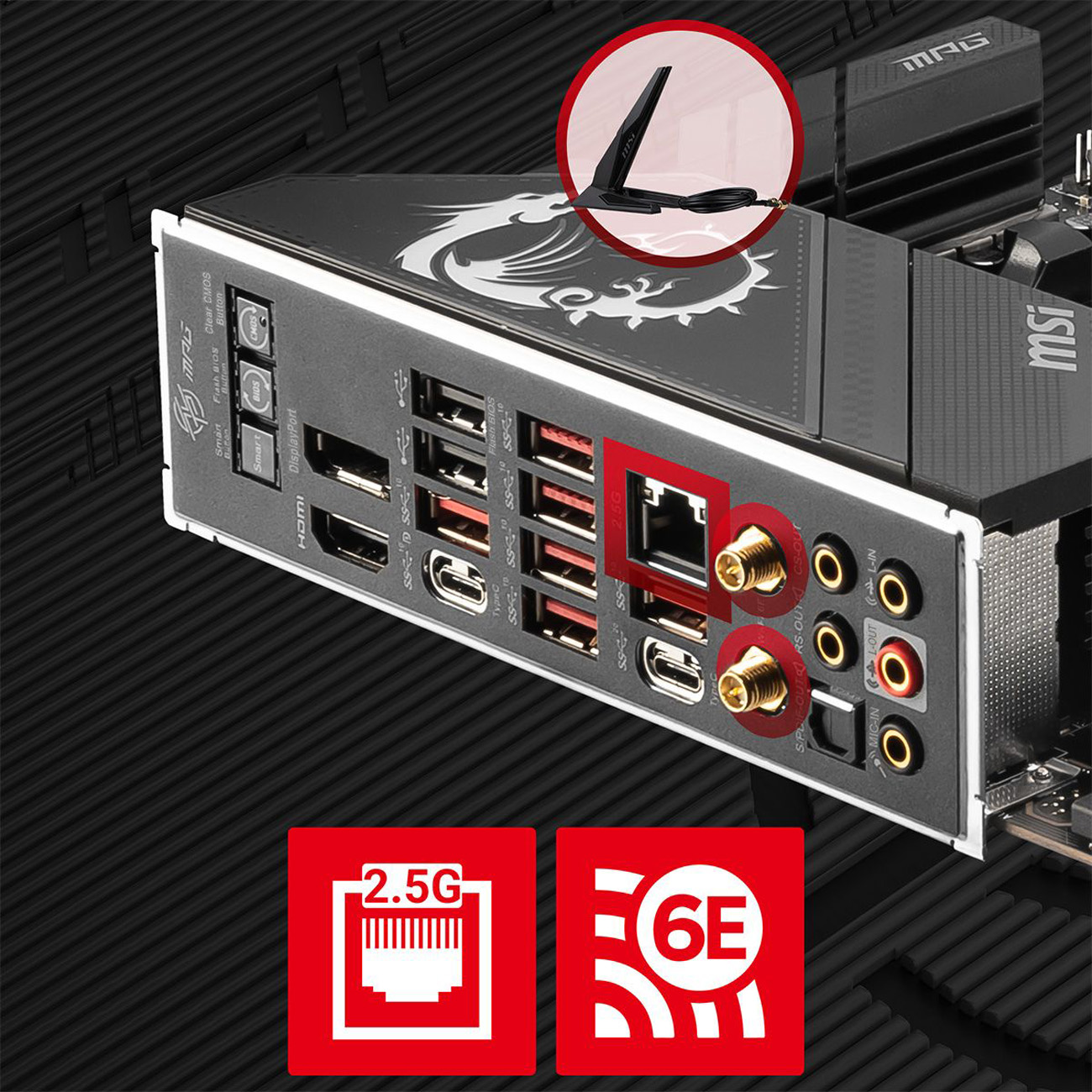 MSI MPG X670E CARBON WIFI Motherboard