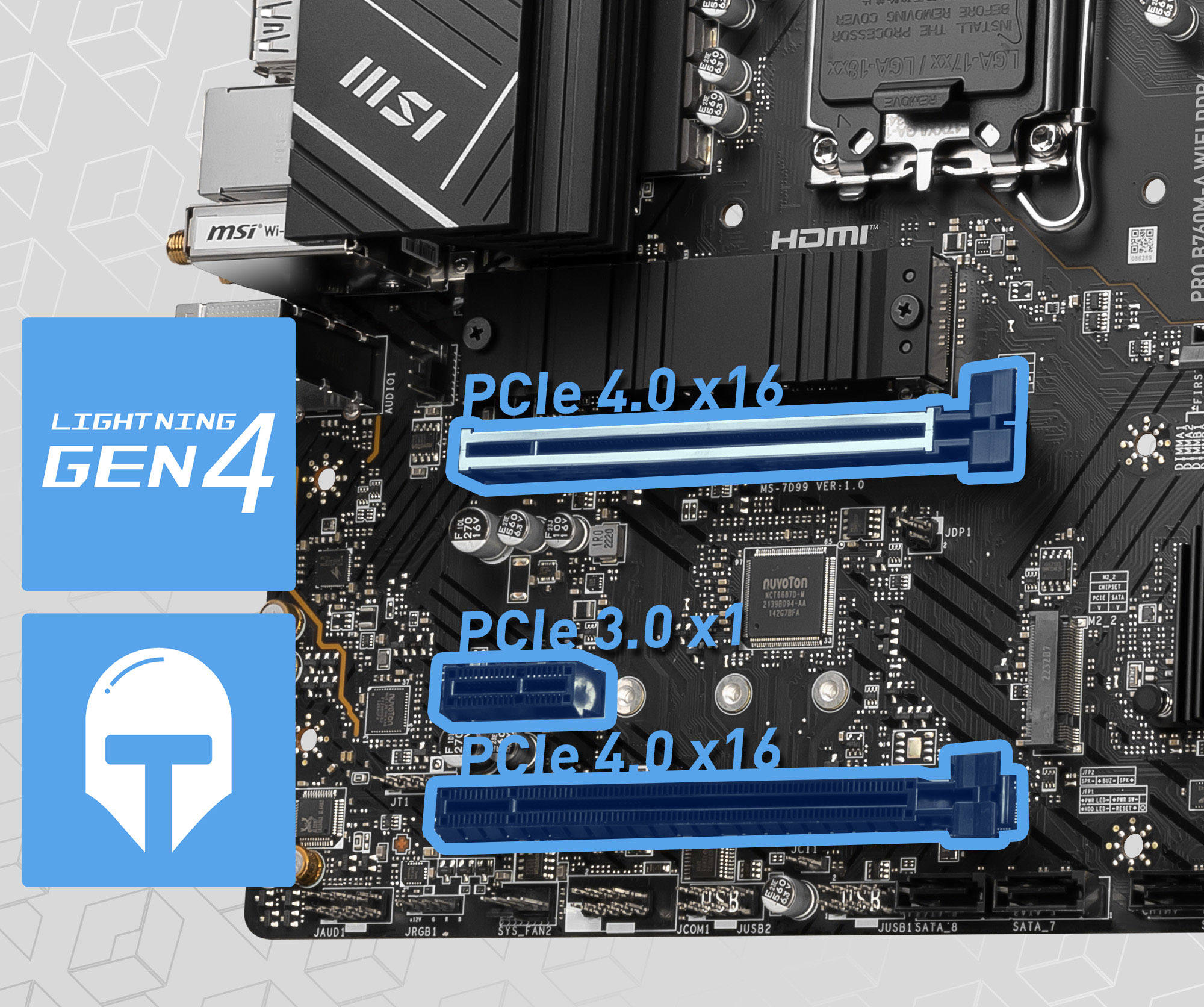 Pro b760m a wifi ddr4