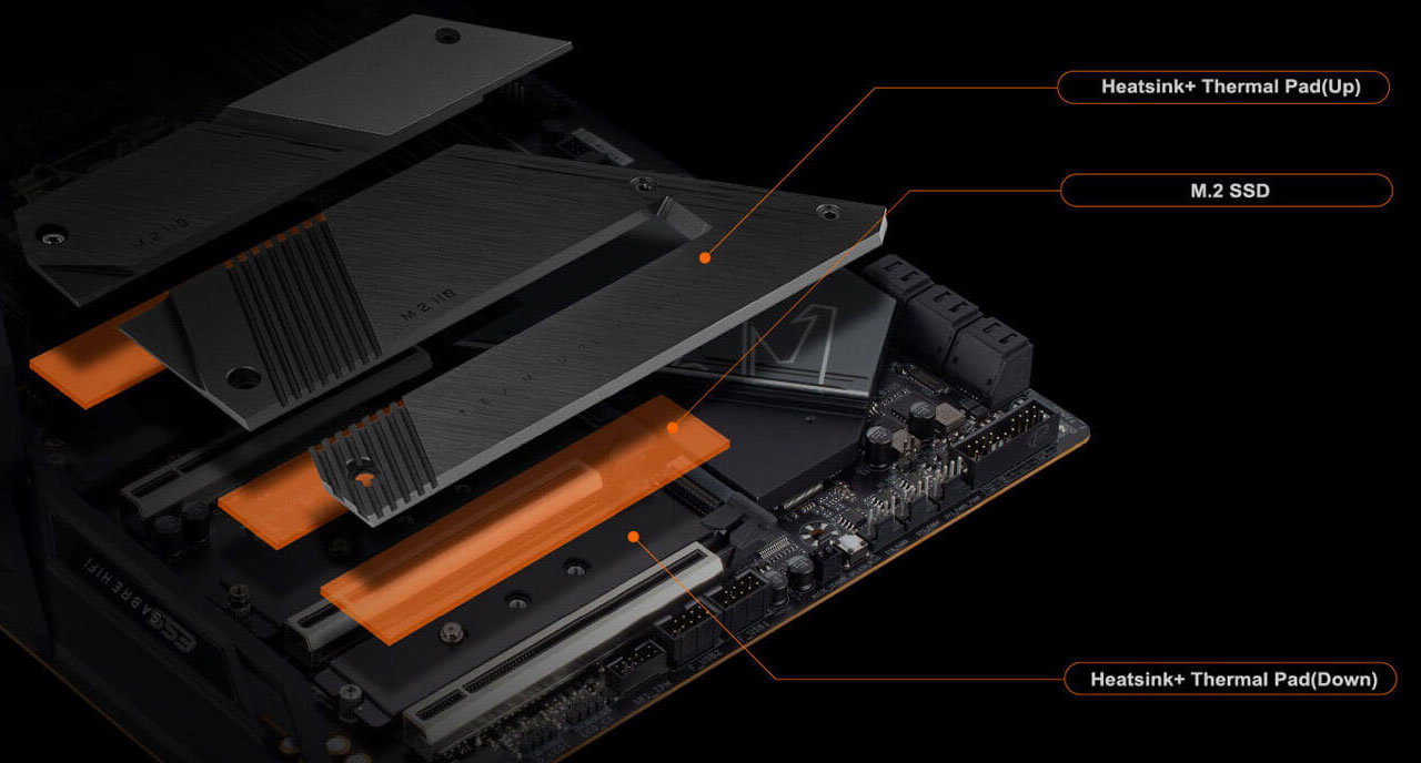 Gigabyte aorus ssd m 2. Z590 AORUS Master. Gigabyte z590 AORUS Master (Rev. 1.0). Gigabyte z590 AORUS Master. Радиатор для SSD M.2 AORUS.