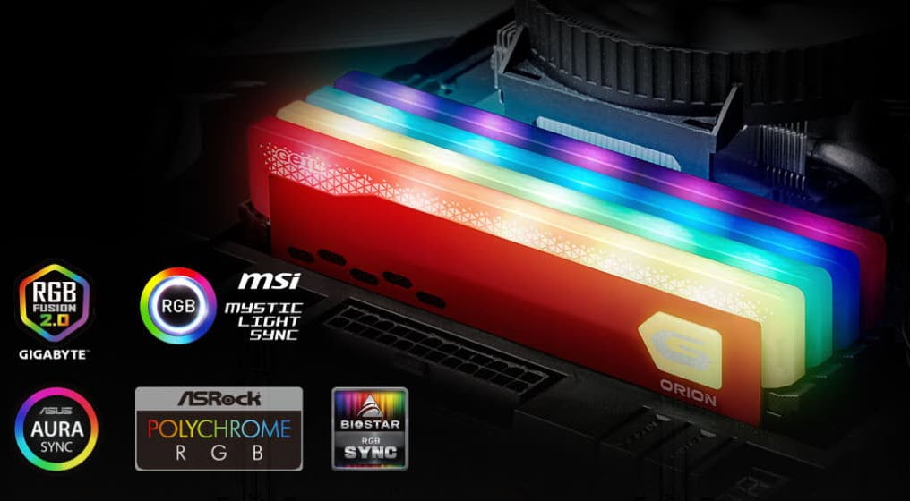 GeIL 32GB RAM 3600MHz DDR4 ORION RGB Kit (2 x 16GB) - PC Kuwait ...