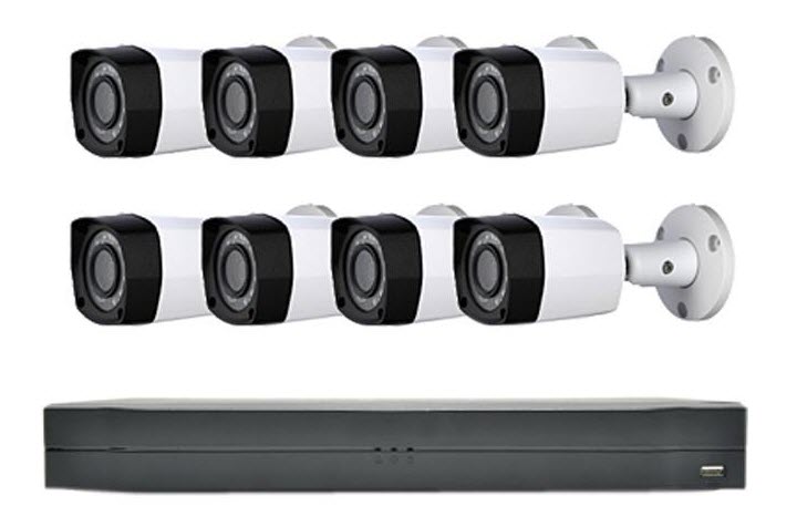 Laview Saturn Professional 8ch Dvr Surveillance System With 1tb Hdd And 8x 2mp Bullet Security Cameras Newegg Com