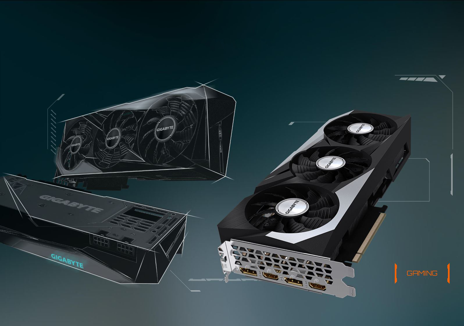 GIGABYTE Gaming GeForce RTX 3060 Ti Video Card GV-N306TXGAMING OC-8GD GV-N306TXGAMING OC-8GD
