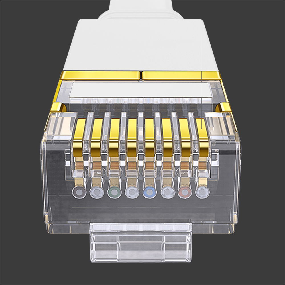 Gold-plated shielded casing Gold-plated connection terminal One-time die-casting ensures smooth conn
