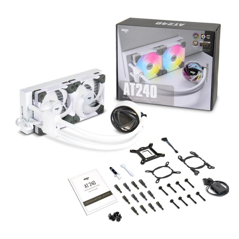 aigo AT240 240mm CPU Liquid Cooler AIO 