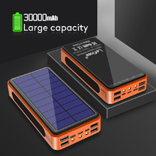 Solar Charger 30000mAh Solar Power Bank