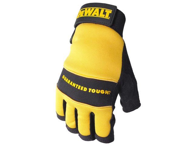 Radians DPG23M Medium Dewalt Fingerless Gloves