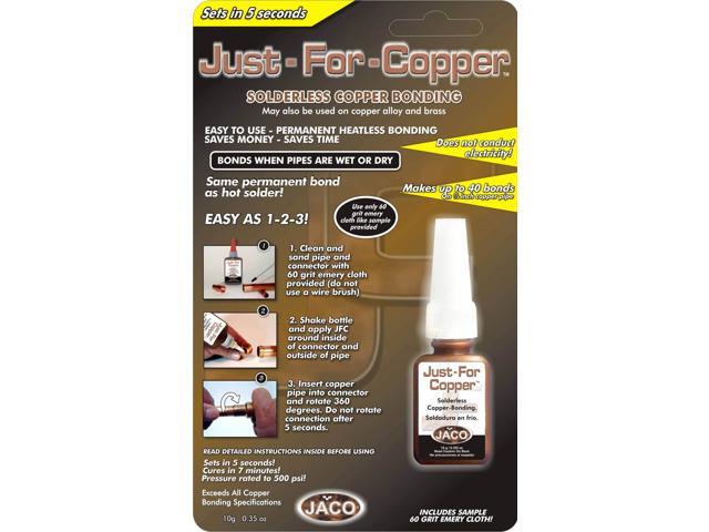 Jaco JFC010 0.35 Oz Just For Copper Solderless Copper Bonding