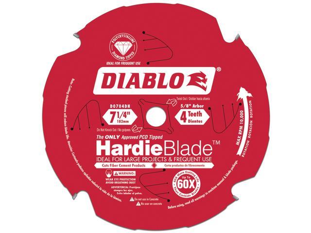 Freud D0704DH 7 1/4" PCD Tipped Diablo™ Circular  Saw HardieBlade™