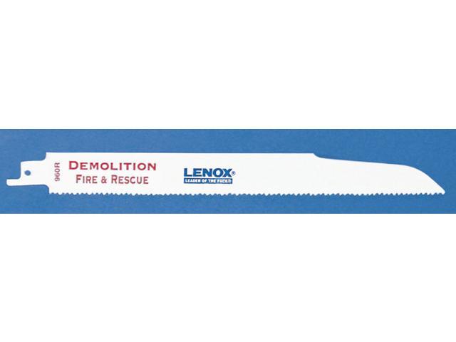 Lenox 20597 960R 9" Demolition Fire & Rescue Reciprocating Blade