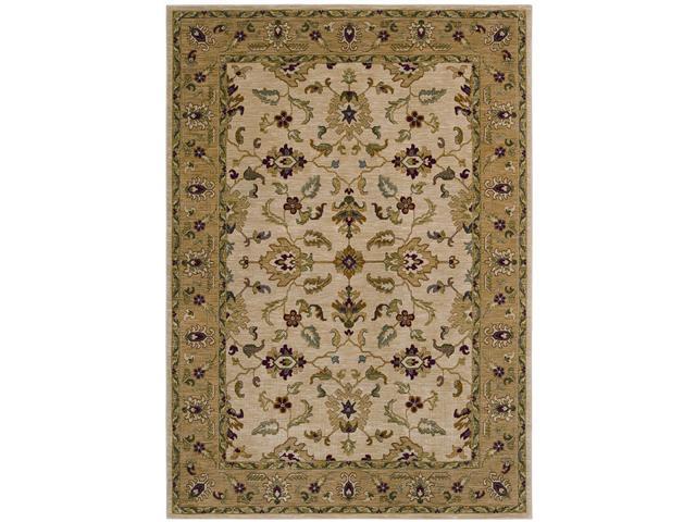 Shaw Living Kathy Ireland Home Int'l First Lady Palace Retreat Area Rug Palace Stone 1' 10" x 2' 9" 3V46120100