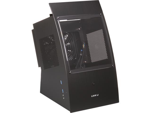 LIAN LI PC Q30X Black Aluminum Mini ITX Tower Computer Case