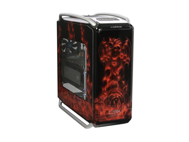 COOLER MASTER COSMOS CX-1000DRGN-01-GP Black/ Red Aluminum / Steel ATX ...