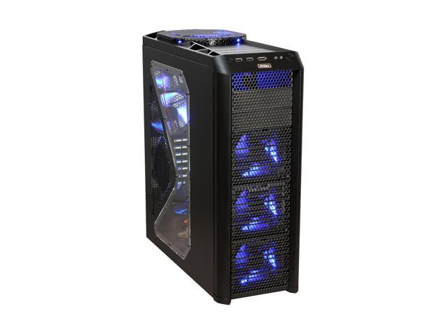 Antec Twelve Hundred 750 Blue Black Steel ATX Full Tower Computer Case ...