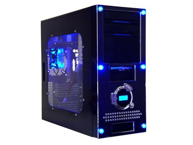 APEVIA X-Dreamer II ATXB4KLW-BK Black Steel ATX Mid Tower Computer Case 420W Power Supply