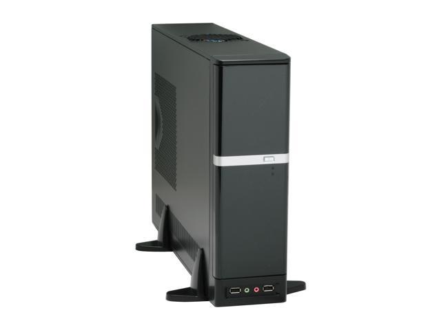 APEX DM 387 Black Steel Micro ATX Media Center / Slim HTPC Computer Case w/ ATX12V Flex 275W Power Supply