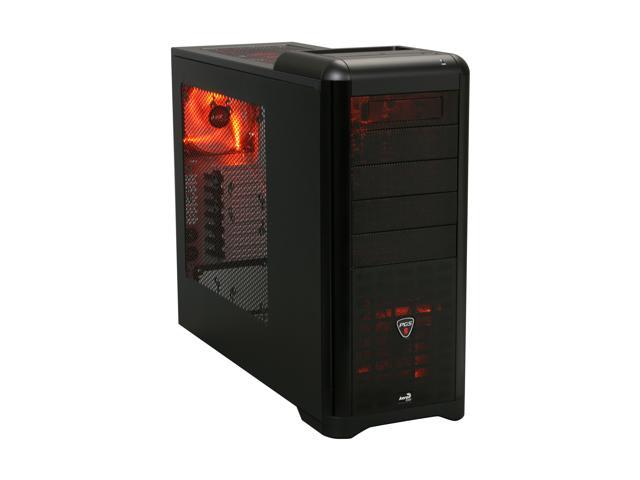 AeroCool BX 500 Black 0.8mm SECC Super Mid Tower Computer Case